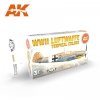AK Interactive AK11719 WWII LUFTWAFFE TROPICAL COLORS 6x17 ml
